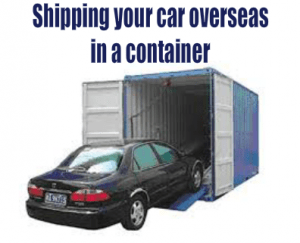shipping cars from australia
